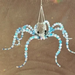 Gerlindes Kreative Welt | Handgemachtes für dein Wohlfühlzuhause 31 Suncatcher "Oktoblue"