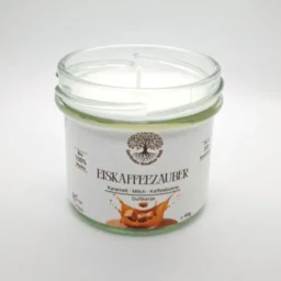 Duftkerze "Eiskaffeezauber" - Karamell, Milch, Kaffeebohne